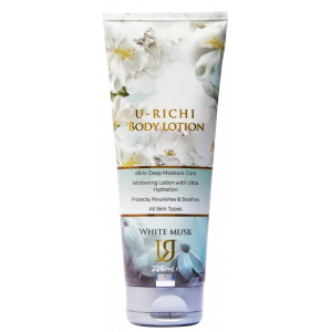 U RICHI WHITE MUSK WHITENING & HYDRATING BODY LOTION 226 ML
